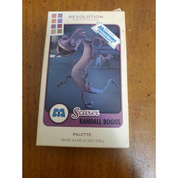 Revolution x Monsters University - Disney Pixar -‎ SCARER - 8 Shadow Palette - Picture 1 of 5